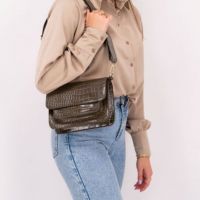 MY JEWELLERY | Croco schoudertas Donkergroen 2